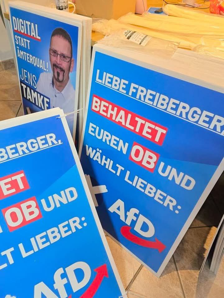 Landratswahl Januar 2025 Jens Tamke: Behaltet euren OB, wählt lieber AfD. Landratswahl Januar 2025 Jens Tamke: Behaltet euren OB, wählt lieber AfD.